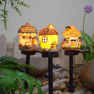 Offre Spéciale LED Solaire Champignon Lumières Fée Jardin Lumières pour La Décoration Intérieure En Plein Air Décoratif Piquets Champignon Maison - Product Image 1