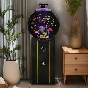 Groot Indoor Nieuw Acryl <span class=keywords><strong>Aquarium</strong></span> Met Filter Box Milieuvriendelijk Plastic <span class=keywords><strong>Aquarium</strong></span> Voor Woonkamer Studeervloer Indoor Decoratie - Product Image 4