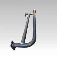 Chasis de Remolque Utilitario Galvanizado en Caliente, Modelo Personalizado |   Chasis de Plataforma de un Solo Eje para Remolques de Carga Pequeña o Equipos