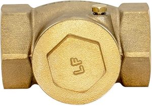 <span class=keywords><strong>Clapet</strong></span> <span class=keywords><strong>anti</strong></span>-<span class=keywords><strong>retour</strong></span> pivotant, 1 pouce, raccord de plomberie en laiton - Product Image 3