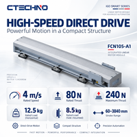 CTECHNO FCN105-A1 – Actuateur linéaire à entraînement direct de haute précision avec moteur linéaire intégré pour l'automatisation industrielle