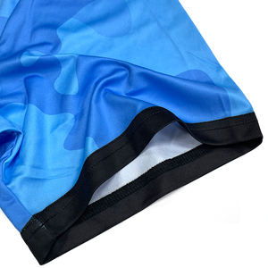 Camiseta de Fútbol Personalizada con Cuello Redondo, Diseño Impreso, Ligera, Transpirable, de Poliéster, Estilo Oversize - Product Image 5