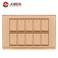 Fabricant personnalisé nouvelle prise multifonctionnelle moderne de luxe 10A interrupteur mural intelligent pour les appareils ménagers
