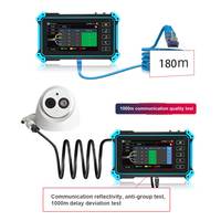Testeur CCTV IPC-5200 Plus, Full 8MP IP CVI TVI AHD SDI Analogique 6 en 1, Testeur-Moniteur HD, Entrée VGA & 4K HDMI, Traceur de Câble, Alimentation