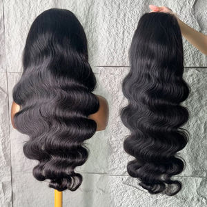 Neuzugang: Lagos Hairline Kurze Lace-Front Bob Perücke, 200% Dichte, 100% Echthaar, Naturfarbe, 13*4 HD für Lace-Frontal-Perücken - Product Image 6