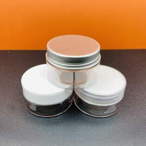 Tarro de Crema de Plástico de 25 ml con Tapa de Rosca Blanca a Prueba de Fugas, Tamaño Pequeño para Jabón Líquido y Artículos de Cuidado Personal - Product Image 6