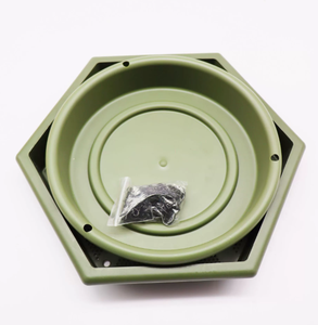 Mangiatoia e Vasca per Uccelli Resistente alle Intemperie, Combo in Plastica per Uccelli Selvatici, Vassoio d'Acqua per Cortile, Patio, Frutteto, Forniture per Colibrì - Product Image 4