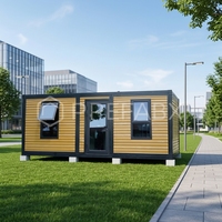 Maison mobile préfabriquée PrefabX, design moderne de luxe, 2 chambres, écologique, durable, imperméable, maisons en bois préfabriquées