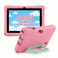 Tableta Educativa para Niños de 7 Pulgadas con Control Parental, 256 GB de ROM, Aplicaciones Educativas Precargadas, Funda Resistente Incluida, Precio al por Mayor