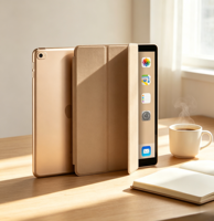 Étui pour tablette en cuir fin et léger, housse de protection magnétique détachable compatible avec iPad Mini4 et iPad Mini5