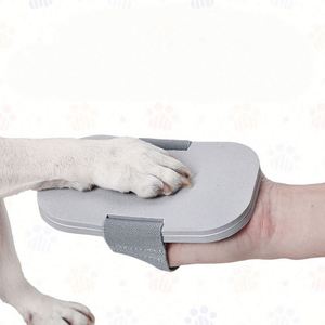 Stress-Free File Board, <b>Pad</b> With Elastic Handle for Easy Grooming, Dog Nail Sandpaper <b>Scratch</b> Board - Product Image 3