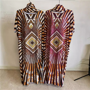 Mới lỏng một kích thước phù hợp với tất cả các dài Rhinestone tua headscarf cotton in đầy màu sắc áo choàng dài giản dị phi kaftan - Product Image 4