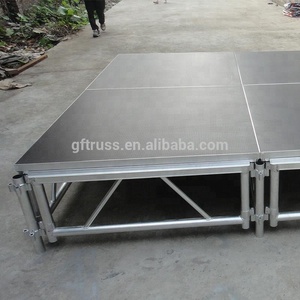 Tuv thử nghiệm nhôm di chuyển giai đoạn giàn nền tảng di động sự kiện sàn <span class=keywords><strong>risers</strong></span> gấp giai đoạn giàn hiển thị - Product Image 2