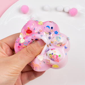 Jouet <span class=keywords><strong>à</strong></span> presser de musique de pétrissage doux de cé<span class=keywords><strong>l</strong></span>ébrité Internet jouet d'humidité EVA solide créatif effet de décompression progressive inspiré - Product Image 4