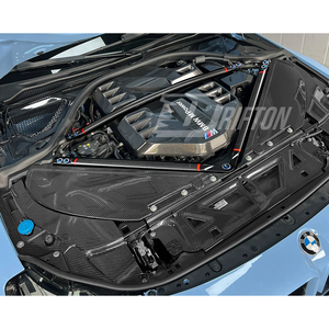 S58แห้งคาร์บอนไฟเบอร์อัพเกรดเบย์เครื่องยนต์ครบชุดสำหรับ G81 G80 BMW G83 G82 M4 2020-2024 - Product Image 2