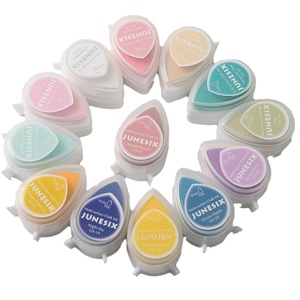 Cross-border Carving-Specific Rubber Stamps 40 Colors LD Series Water-Drop Multi-Use Ink Pad for Craft Yiwu Zhejiang - Product Image 5