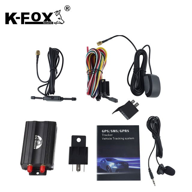 Newest Coban tracker GSM/GPRS 103A 2g Real Time Motorcycle Free APP  Vehicle  GPS tracker System