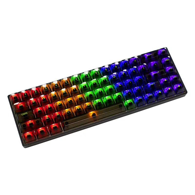 Keyboard Mekanikal 980, 100 Game tombol kustom Keyboard Gaming komputer sumbu bisa ditukar