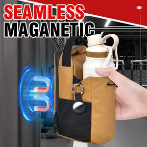 Sac de sport magnétique pour hommes et femmes, organisateur de sac de sport magnétique, porte-bouteille d'eau de 18 à 40 oz avec plusieurs poches, sac de sport de voyage - Product Image 2