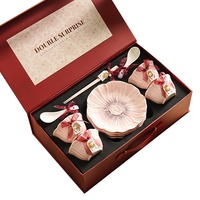 Service de vaisselle en céramique compatible micro-ondes, motif végétal, assiettes et bols, coffret cadeau de mariage pour jeune couple, fête de fiançailles
