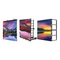 Pantalla LED Interior de Video HD King Visionled P3.91, Panel de Pantalla LED de Alquiler de Aluminio Fundido a Presión de 500*1000 mm para Centros Comerciales