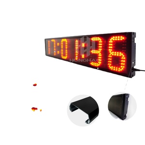 Hangzhou Hong Hao 6インチ6桁カウントダウン時計タイマーディスプレイストップウォッチリモコン<span class=keywords><strong>Led</strong></span>デジタル壁<span class=keywords><strong>Led</strong></span>時計タイマー - Product Image 2