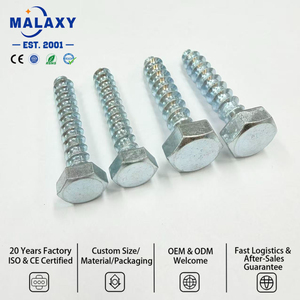 Vis à bois à tête hexagonale en acier inoxydable Malaxy A2, vis autotaraudeuses pour projets en bois lourds - Product Image 3
