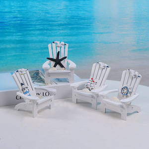 Support de téléphone pour chaise de plage Master Gu Mini, ornement décoratif blanc pour la maison, la chambre des enfants, accessoire de photographie - Product Image 2