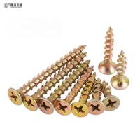 Vis pour cloisons sèches à filetage fin, tête trompette à empreinte cruciforme, en acier au carbone 1022A, zinguées, autotaraudeuses, pour montants métalliques