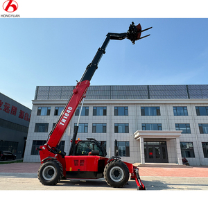 Carretilla elevadora telescópica de 13000KG, manipulador telescópico de <span class=keywords><strong>4</strong></span> toneladas con brazo zoom - Product Image 5