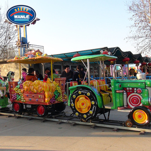 Ngoài Trời thu hoạch đầu máy giải trí đường sắt đào tạo điện tử kidde người lớn công viên giải trí Rides - Product Image 2