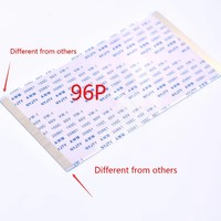 50P/60P/68P/80P 0.5mm Pitch FFC FPC AWM 20861 105C 60V VW-1 para placa LCD