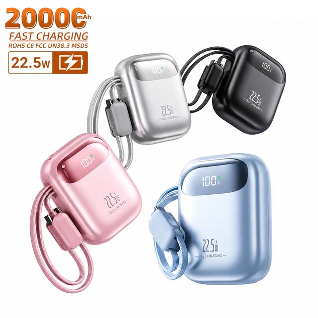 HYTO 22.5W Fast Charging Portable Charger Mini Power Bank 20000Mah External Battery Cargador Portatil Para Pelular Powerbanks