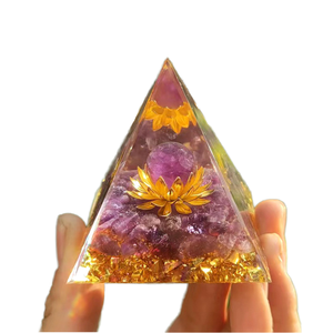 Pha Lê Octagon Vòng đeo tay liền mạch với động vật in khắc cổ giả phong cách cho văn phòng nhà máy tính để bàn Đồ trang trí - Product Image 3