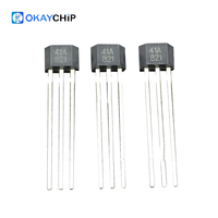 SS441A Unipolar Hall Effect Sensor Digital Open Collector Magnetic Sensor IC Electronic Sensor TO-92S SS441A