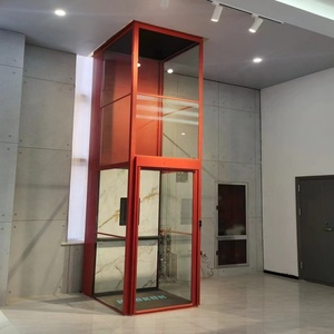 Vente <span class=keywords><strong>d</strong></span>'usine, bon prix, mini ascenseur électrique pour passagers, ascenseur panoramique, ascenseur de villa, sans engrenage, AC, PVC, avec/sans - Product Image 6