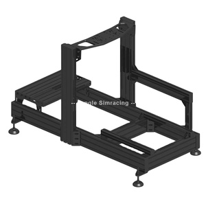 Simulateur de course en aluminium pour bricolage, siège de jeu de simulation de course, kit de cockpit de course 4080 <span class=keywords><strong>Sim</strong></span>, conception personnalisée, simulation de plate-forme de mouvement - Product Image 1