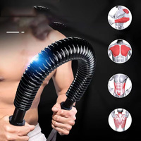Expansor de Brazos y Pecho con Resorte, Fortalecedor de Agarre, Entrenador de Velocidad para Brazos y Manos, Equipo de Fitness para Pecho y Brazos, Negro, Tamaño Personalizable