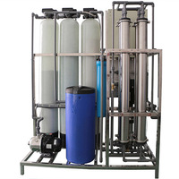 Machine de purification d'eau par osmose inverse industrielle commerciale 1000 l/h, système d'eau RO pour un traitement efficace de l'eau