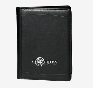 Portafolio Deluxe Personalizado con Impresión, Bloc de Notas 5x8, Regalo Promocional Corporativo - Product Image 1