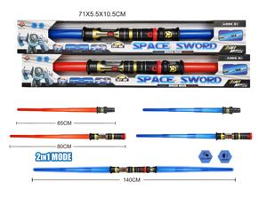 Lightsaber <span class=keywords><strong>Neopixel</strong></span> แสงดาบคอสเพลย์2สีผสมในหนึ่งกล่องของเล่นเด็ก - Product Image 1