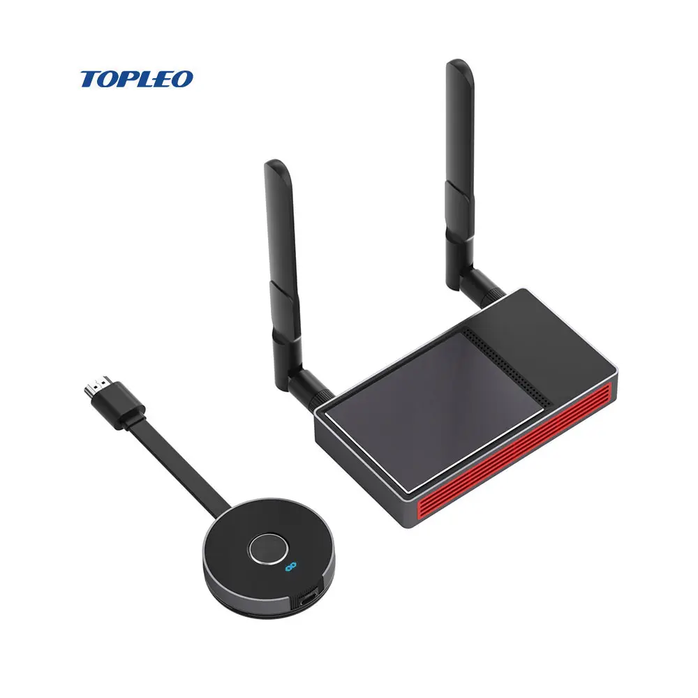 Wireless Extender Adapter untuk Pemancar Penerima HD TV Laptop PC Mendukung Full HD 4K Video Audio