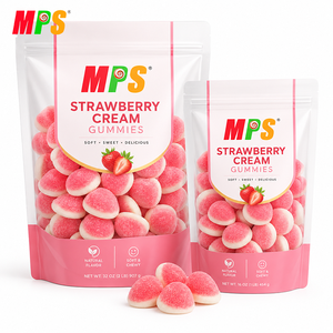 Fabricants de bonbons MPS Vente en gros en vrac Mélange de bonbons gommeux à <span class=keywords><strong>saveur</strong></span> de fraise - Product Image 1