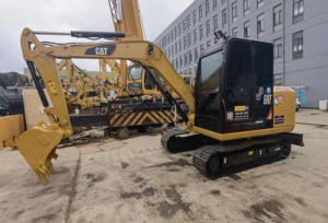 Vente chaude : Mini-excavatrice sur chenilles Caterpillar 305.5 de 5,5 tonnes, modèle d'occasion Cat 305, 305.5, 305.5e, Cat 305.5e2, en stock - Product Image 2