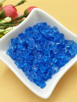 Sable de verre coloré teinté en vrac, granulés de verre pour aquarium, remplissage de vase, pot de plantes succulentes, aménagement paysager, artisanat DIY