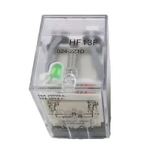 Electronic component power relay 24VDC 10A 8PIN DIP HF13F/024-2Z1D relay module