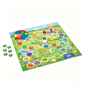 โรงงานผลิตเกมกระดานกระดาษรีไซเคิลพิมพ์ลายตามสั่ง ประเทศเวียดนาม รับผลิตแบบ OEM เกมโต๊ะแบบอินเทอร์แอคทีฟขายดี เกมเดินทางสำหรับผู้ใหญ่และเด็ก - Product Image 3