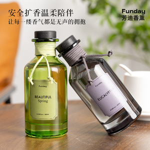 Funday <b>Reed</b> <b>Diffuser</b> 180ml Alcohol Free Natural Botanical Fragrance Home Air Freshener - Product Image 5