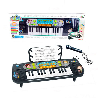 Children Learn Study Education Puzzle Electronic Organ With Microphone Organ Piano Keyboard Musical Instrument Toys for Kids