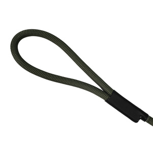 Braided Rope <b>Dog</b> Slip Lead With <b>Stopper</b> Adjustable Pet Training Leash Comfort Handle For Outdoor Walking Custom Available - Product Image 5